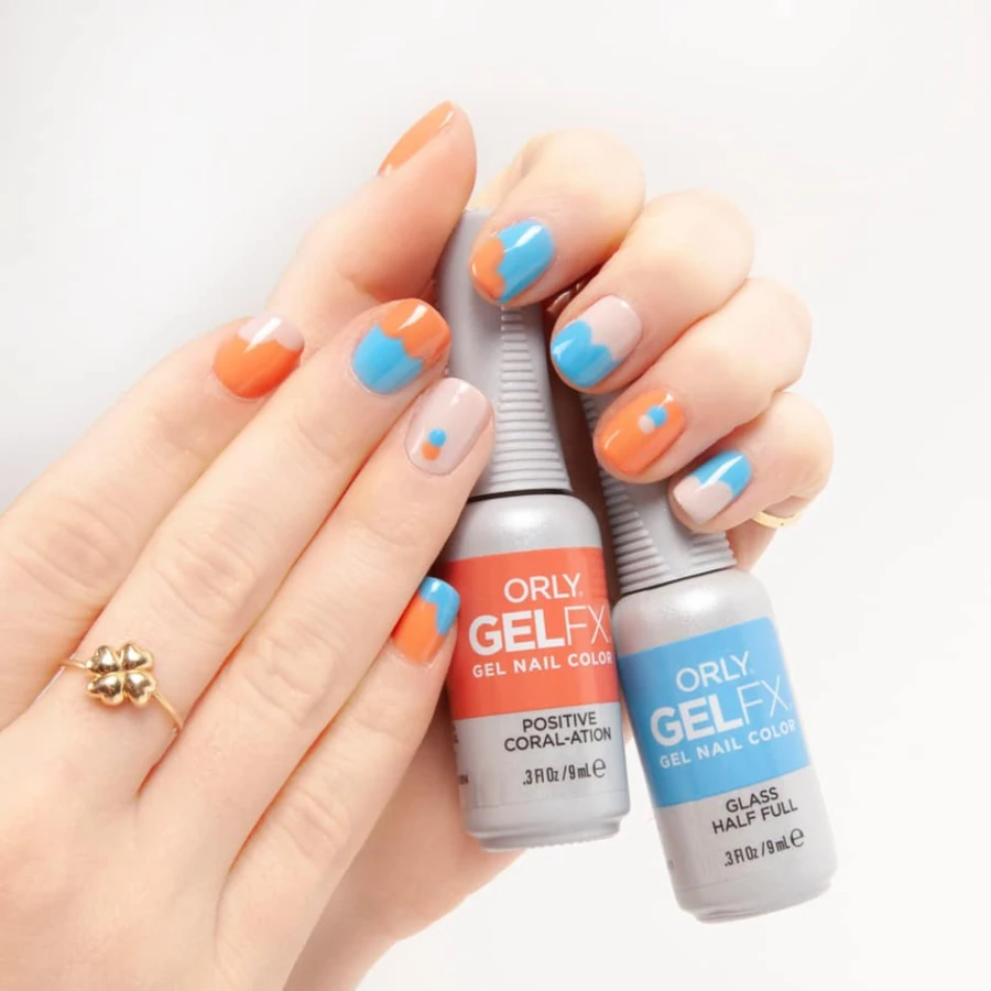 Гель-лак ORLY Gel FX Glass Half Full небесно-блакитний, емаль 9 мл