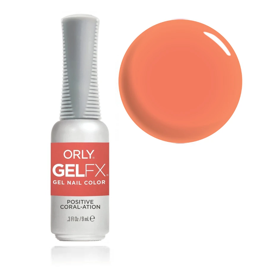 Гель-лак ORLY Gel FX Positive Coral-Ation кораловий, емаль 9 мл
