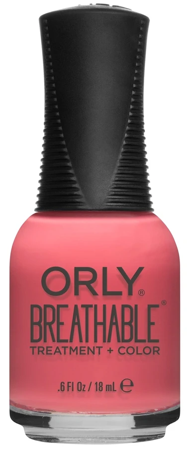 Лак+лікування ORLY Breathable Flower Power пилово-рожевий, емаль 18 мл