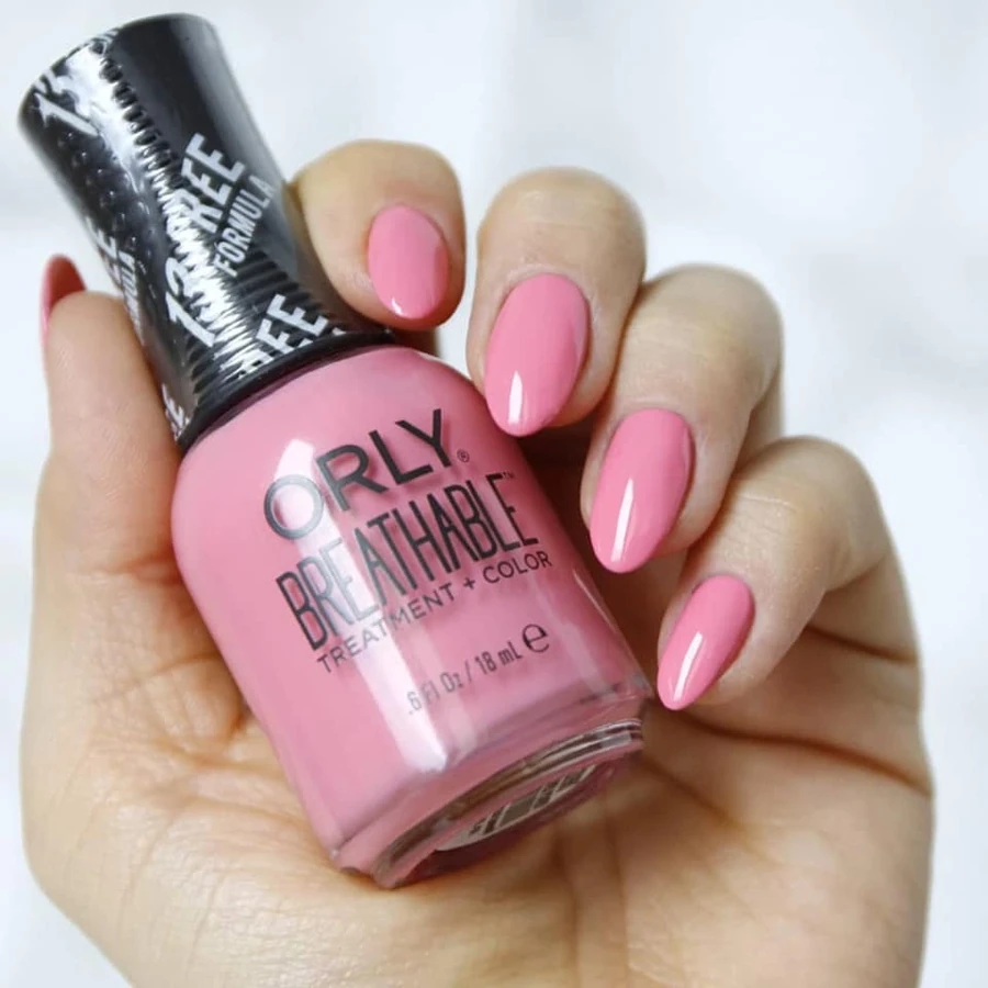 Лак+лікування ORLY Breathable Flower Power пилово-рожевий, емаль 18 мл