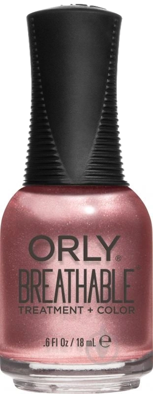 Лак+лікування ORLY Breathable Soul Sister лилово-рожевий з перламутровим шиммером 18 мл