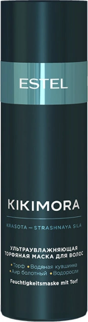 Ультразволожуюча торф`яна маска для волосся Estel Professional Kikimora Mask 200 мл