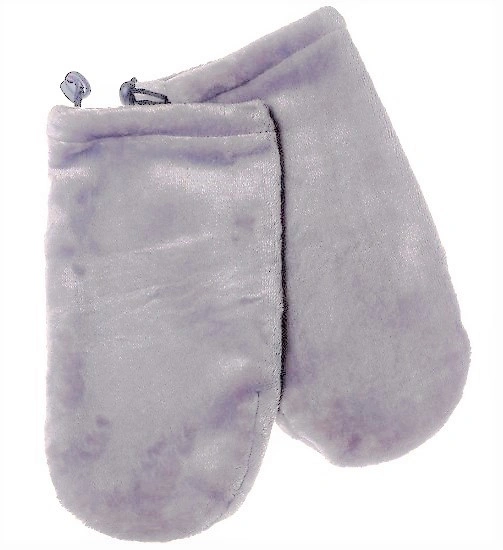 Перчатки махрові Kodi Plush Terry Mittens сірі, плюш