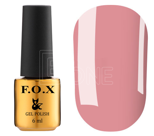 Гель-лак FOX Gel-polish Sugar Collection 548 пастельний рожевий, емаль 6 мл