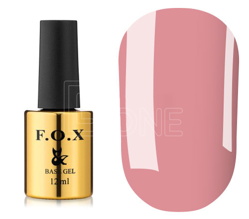 Гель-лак FOX Gel-polish Sugar Collection 548 пастельний рожевий, емаль 12 мл