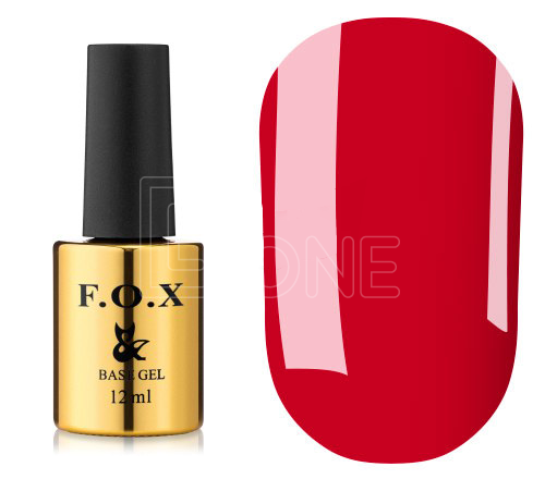 Гель-лак FOX Gel-polish Sugar Collection 550 яскравий червоний, емаль 12 мл