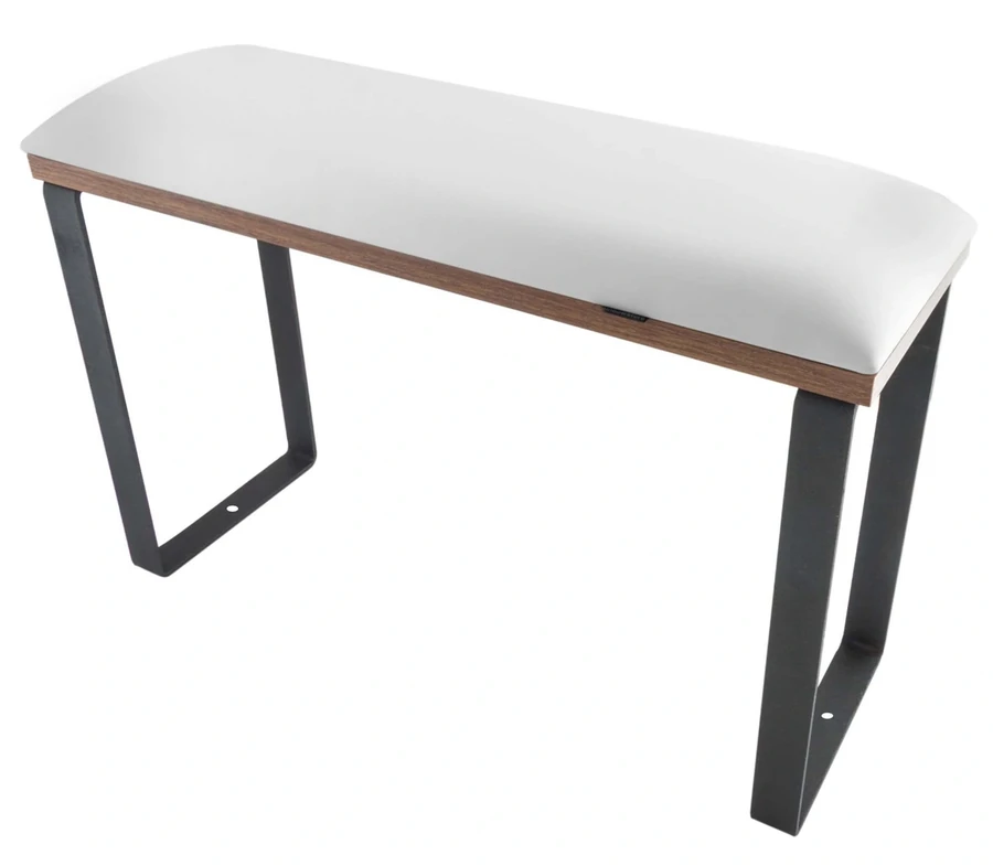 Rainbowstore Pedicure Stand Loft Black Legs White біла