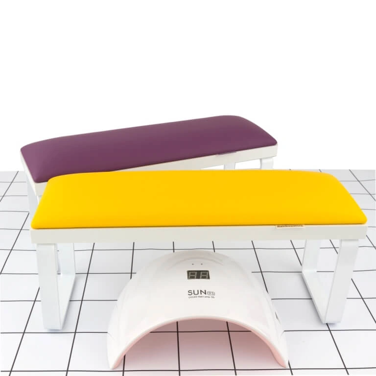 Rainbowstore Manicure Armrest Loft White Legs Violet фіолетовий