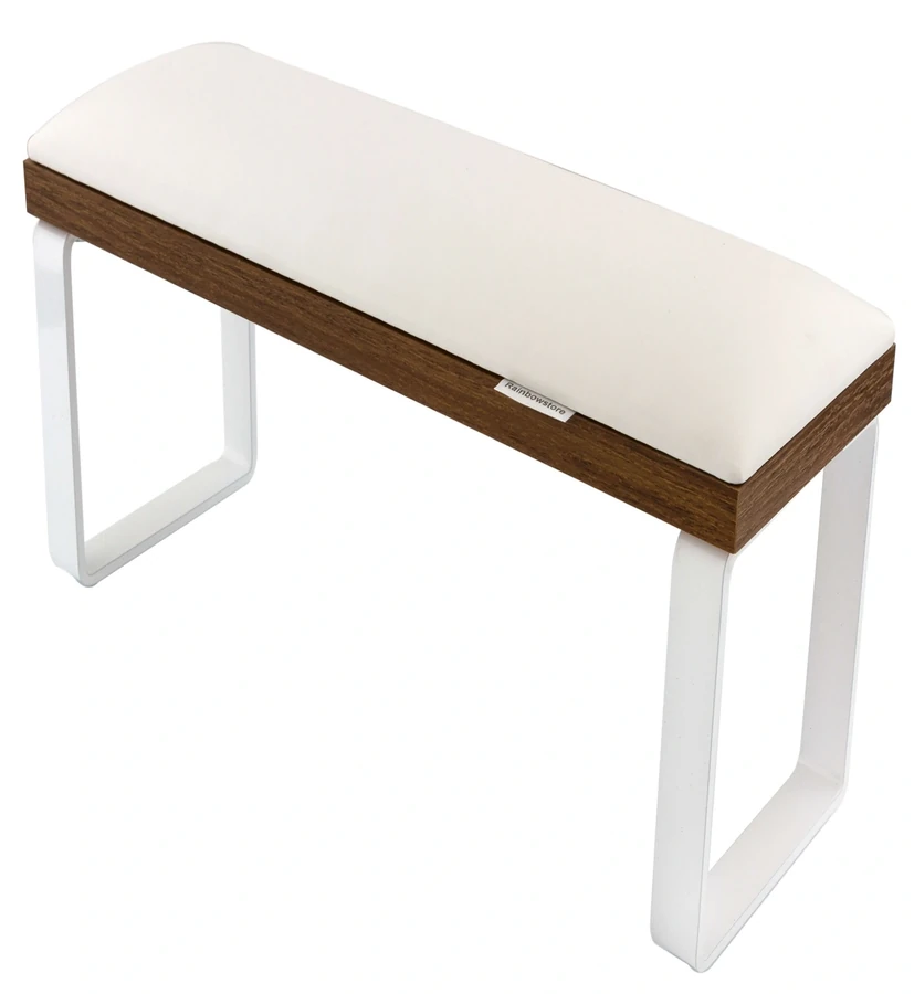 Rainbowstore Pedicure Stand Loft White Legs B White біла на коричневій основі