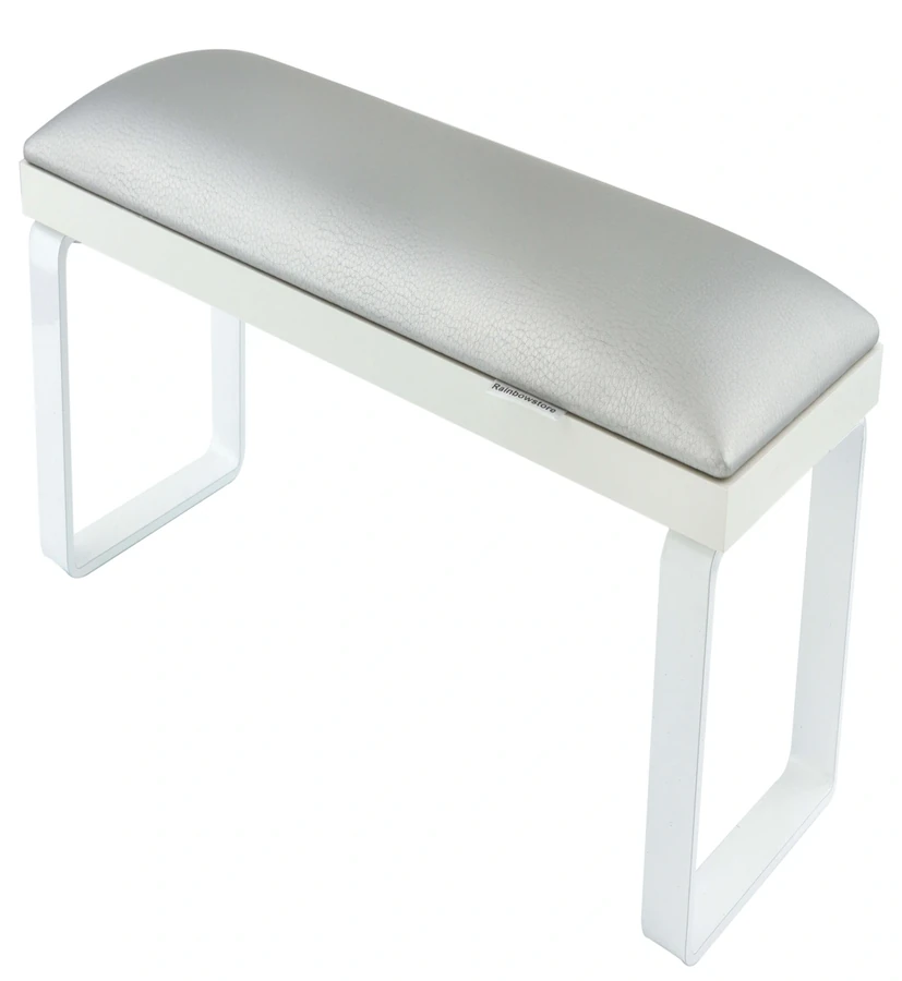 Rainbowstore Pedicure Stand Loft White Legs Silver срібляста