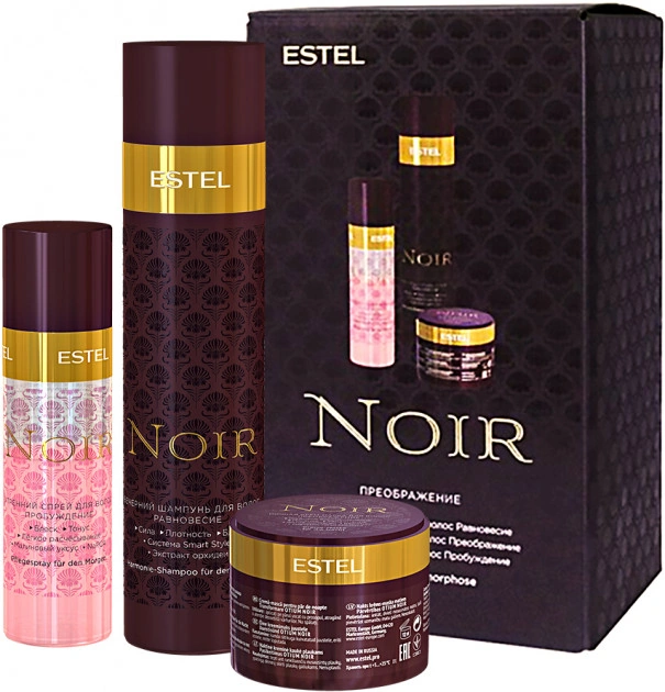 Косметичний набір Пробудження Estel Professional Otium Noir Awakening Set