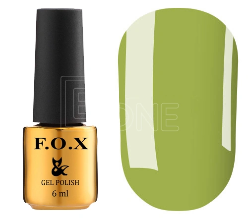 Гель-лак FOX Gel-polish Love Song 553 яскравий трав`яний, емаль 6 мл