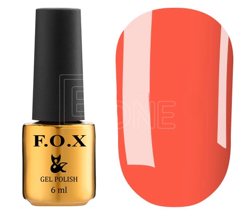 Гель-лак FOX Gel-polish Love Song 560 персиковий, емаль 6 мл