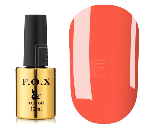 Гель-лак FOX Gel-polish Love Song 560 персиковий, емаль 12 мл