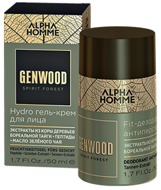 Гель-крем для обличчя Estel Professional Alpha Homme Genwood Hydro Cream Gel 50 мл