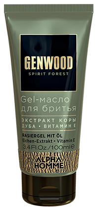 Гель-масло для гоління Estel Professional Alpha Homme Genwood Gel 100 мл