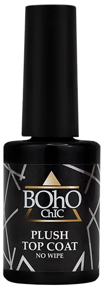 Матовий закріплювач для гель-лаку Boho Chic Plush Top Coat No Wipe без липкого шару 12 мл