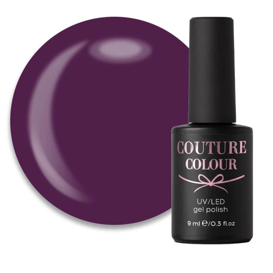 Гель-лак Couture Colour Winter Roseate 09 сливовий, емаль 9 мл