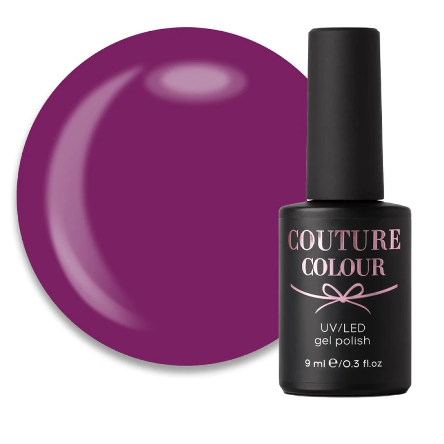 Гель-лак Couture Colour Winter Roseate 08 рожевий виноград, емаль 9 мл