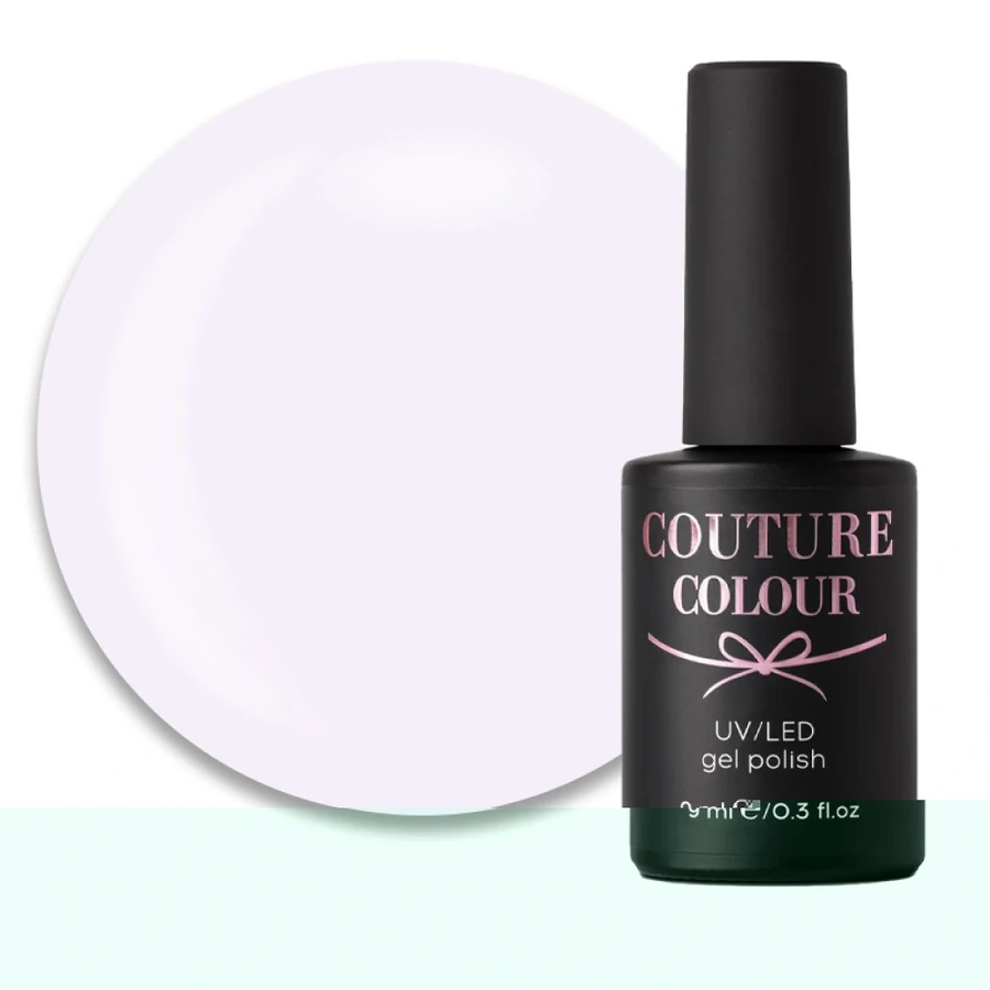 Гель-лак Couture Colour Winter Roseate 02 білий, емаль 9 мл