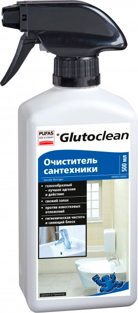 Очищувач сантехніки Glutoclean Sanitar Reiniger 500 мл