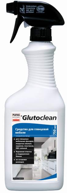 Засіб для глянцевих меблів Glutoclean Hochglanzfronten Reinigen 750 мл