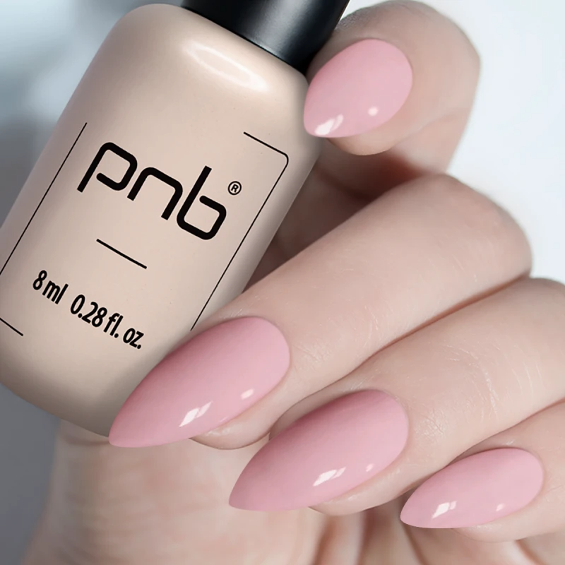 Гель-лак PNB №245 Marshmallow вершково-полуничний суфле 8 мл