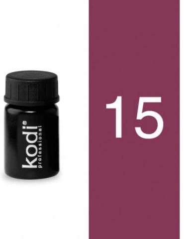 Кольоровий біогель із липким шаром Баклажан Kodi Color Gel 4 мл №15