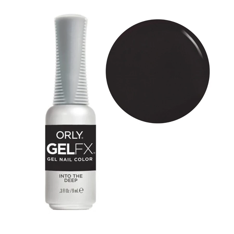 Гель-лак ORLY Gel FX Into the Deep вугільний, емаль 9 мл