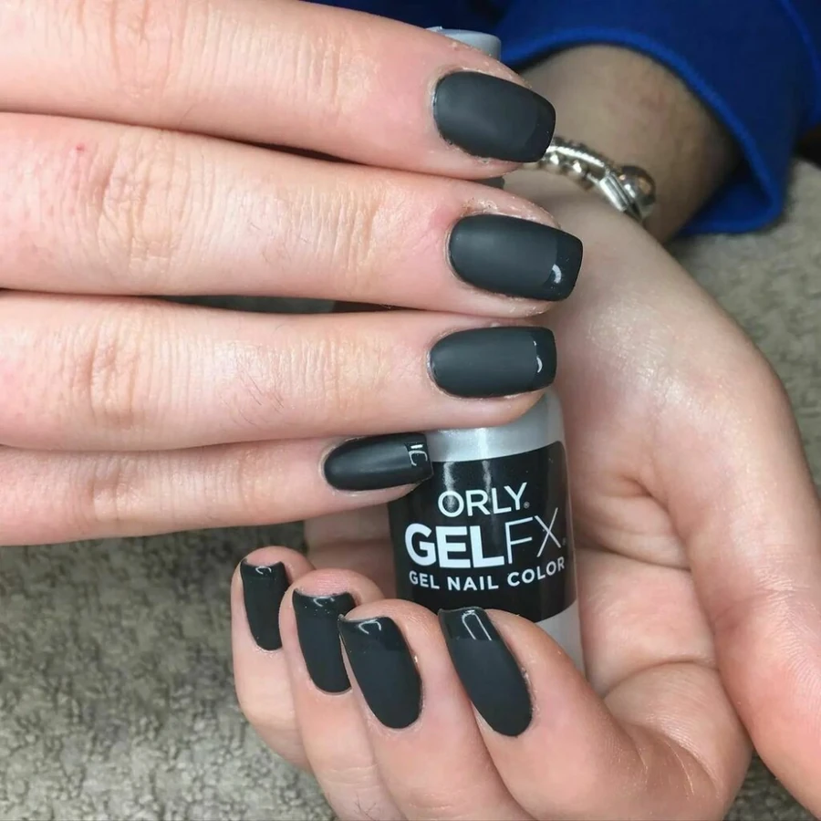 Гель-лак ORLY Gel FX Into the Deep вугільний, емаль 9 мл