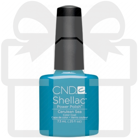 CND ПОДАРУНОК! Shellac Cerulean Sea 7,3 мл