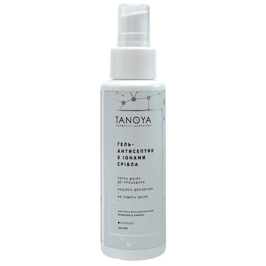 Гель-антисептик з іонами срібла Tanoya Antiseptic Gel with Silver Ions 100 мл