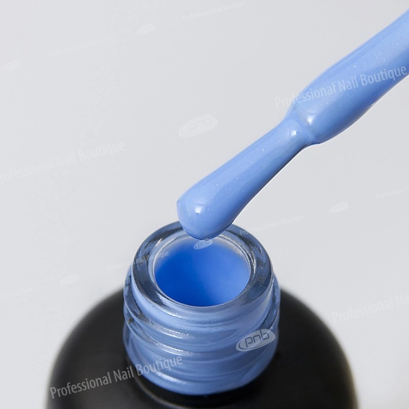 Гель-лак PNB Mini №091 Blue Lagoon небесно-блакитний, емаль 4 мл