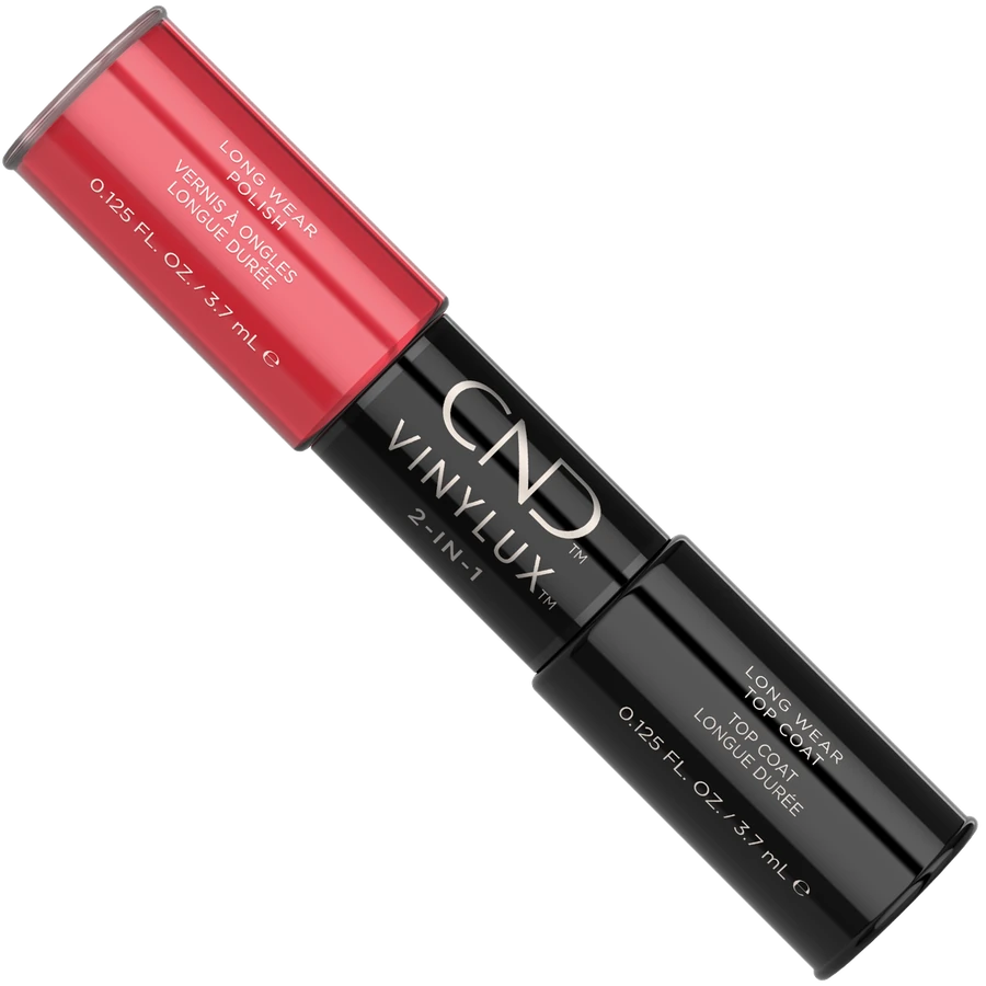 Лак-олівець CND VINYLUX 122 Lobster Roll + Top Coat колір + закріплювач 3.7 мл