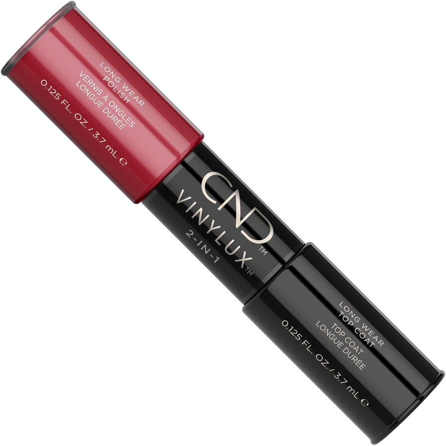 Лак-олівець CND VINYLUX 158 Wildfire + Top Coat колір + закріплювач 3.7 мл