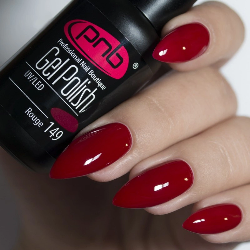 Гель-лак PNB Mini №149 Rouge бордо, емаль 4 мл