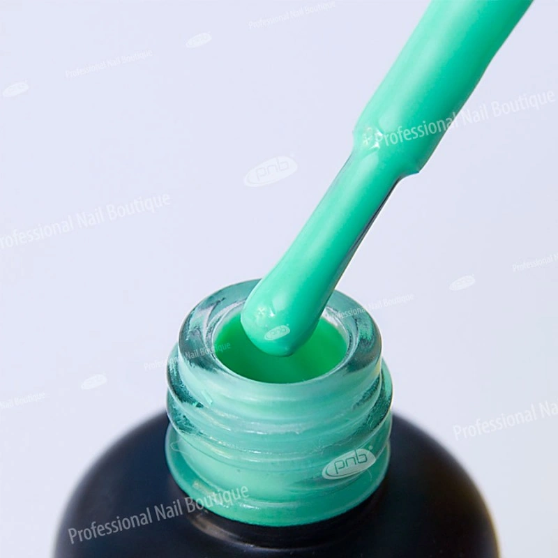 Гель-лак PNB Mini №163 Cool Mint м`ятний, емаль 4 мл