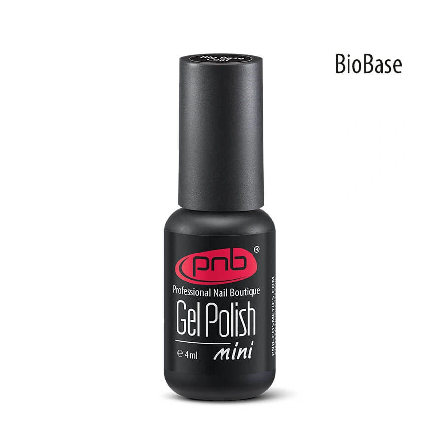 Базове біо-покриття для гель-лаку PNB UV/LED BioBase захист, зміцнення, стійкість 4 мл