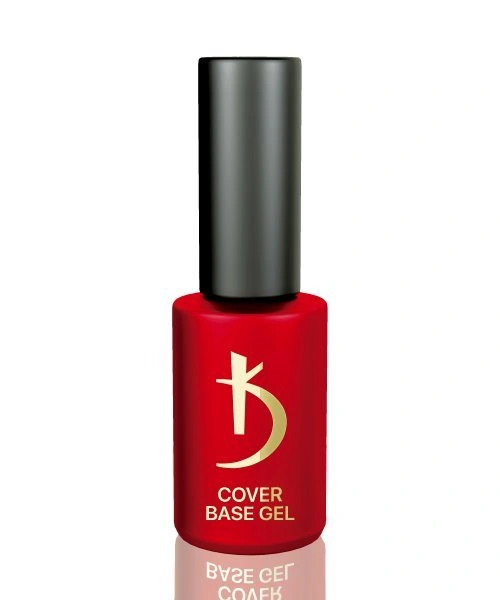 Камуфлююча база Kodi Cover Base Gel №4 персикова з дрібним золотистим шиммером 7 мл