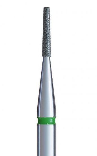 Фреза алмазна голчаста Kodi Diamond Nozzle П№27 v104.171.534.010 зелена, жорсткий абразив 1.0 мм
