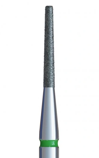 Фреза алмазна голчаста Kodi Diamond Nozzle П№30 v104.173.534.012 зелена, жорсткий абразив 1.2 мм
