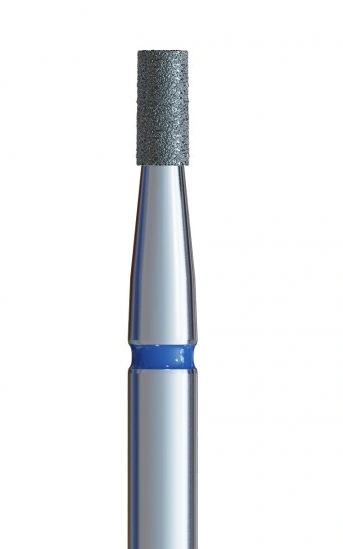 Фреза алмазна циліндр Kodi Diamond Nozzle П№35 v104.225.524.016 синя, середній абразив 1.6 мм