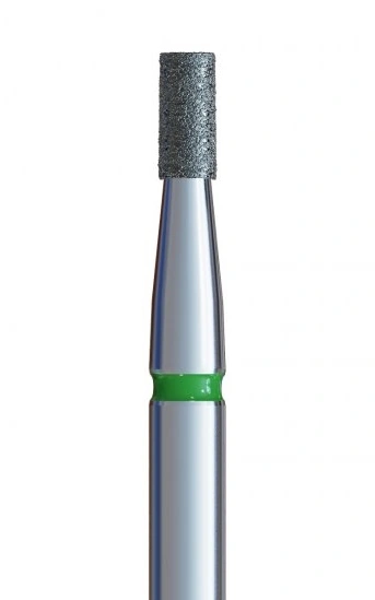 Фреза алмазна циліндр Kodi Diamond Nozzle П№36 v104.225.534.016 зелена, жорсткий абразив 1.6 мм