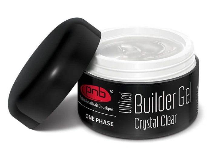 Однофазний конструюючий гель PNB One Phase Builder Gel Сrystal Clear прозорий 5 мл
