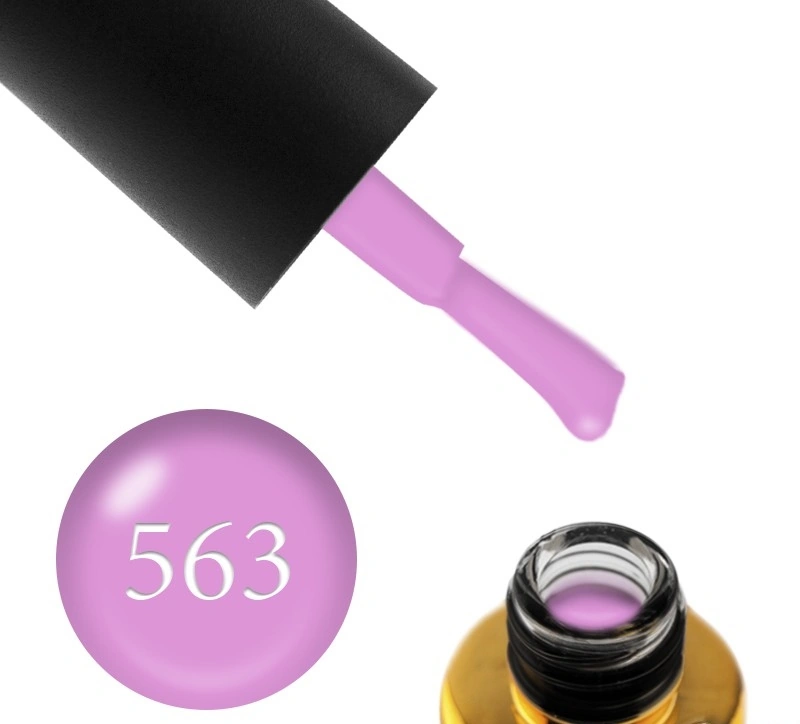 Гель-лак FOX Gel Polish Drinks №563 Compote лавандовий, емаль 12 мл