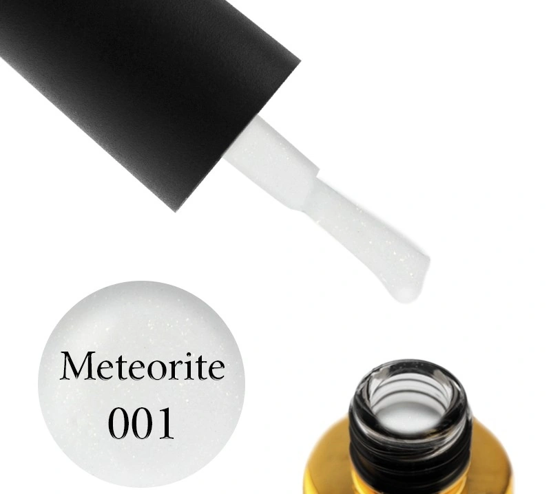 База камуфлююча для гель-лаку FOX Cover Base Meteorite 001 молочна із шиммером 12 мл