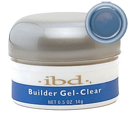 Прозорий гель, що конструює IBD LED/UV Builder Gel Clear 14 г