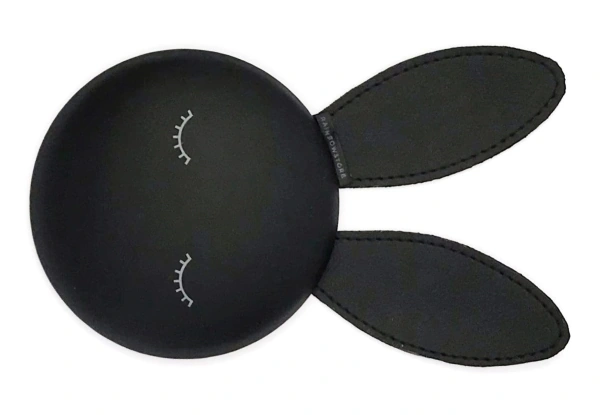 Подушка під лікті майстра Заєць Rainbowstore Pillow Rabbit Black чорна