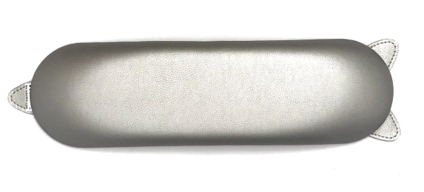 Підлокітник для манікюру Кіт Rainbowstore Armrest Cat Silver сріблястий
