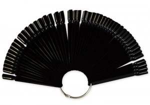 Типси на кільці чорні Canni Tips on Ring Black 50 шт
